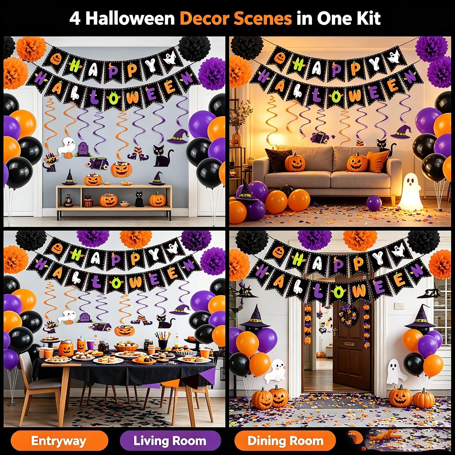 Halloween Deko Set