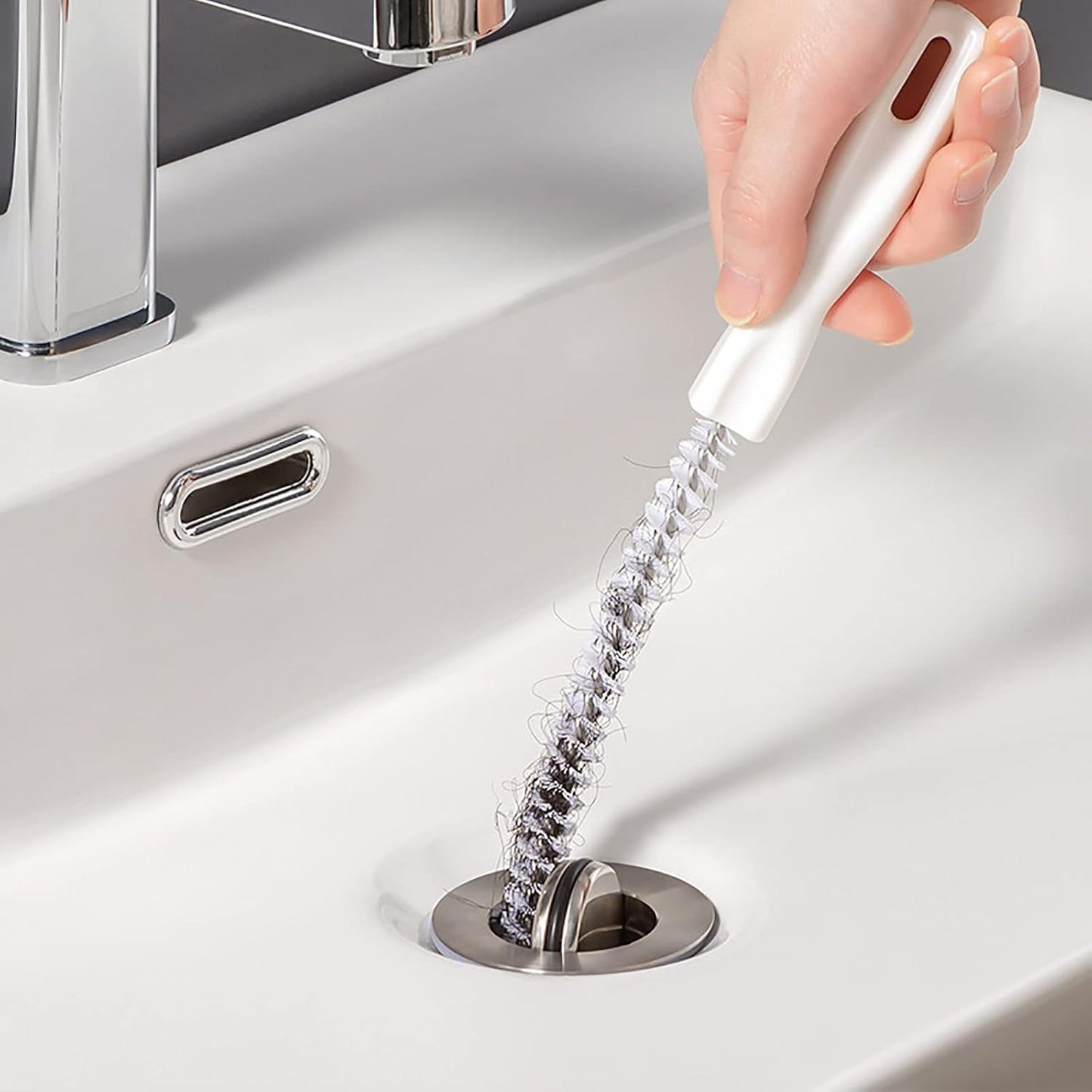 Flexible Abflussbürste im 2er Set