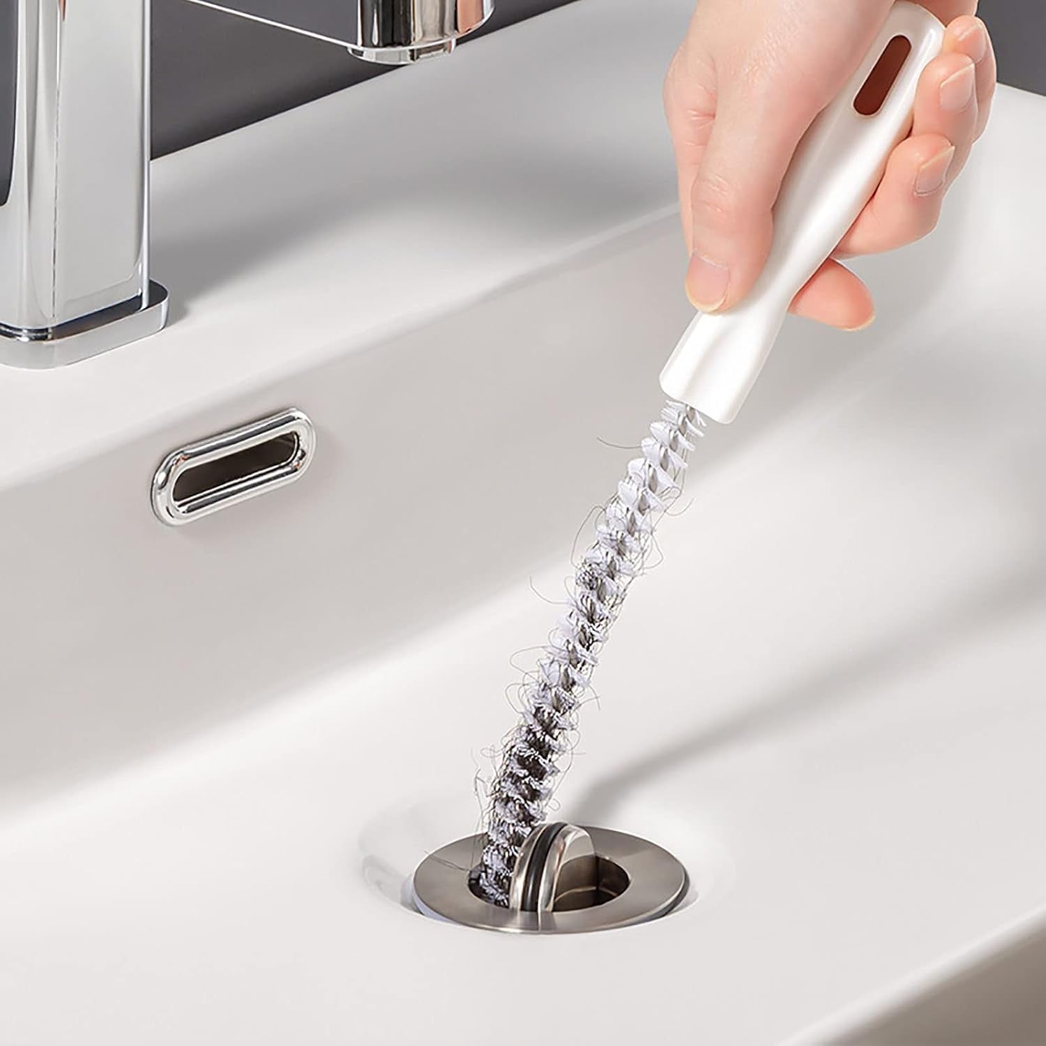 Flexible Abflussbürste im 2er Set