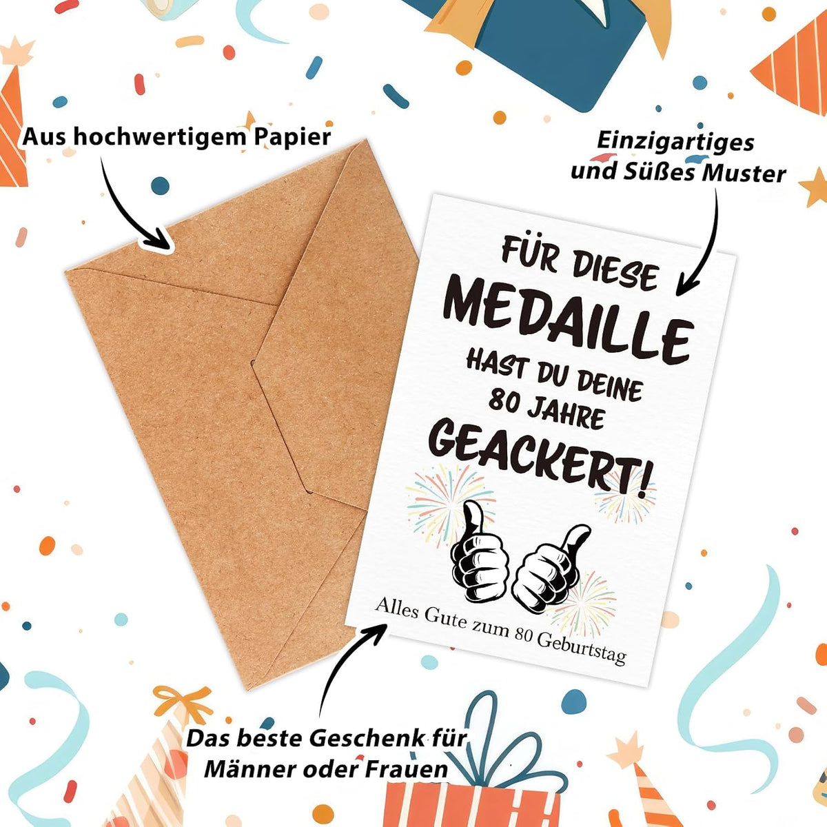 Wenmthg 2026 Ruhestand Geschenk Mit Medaille, Grußkarten, Umschlag - Renteneintritt Geschenk Für Männer Frauen - Abschiedsgeschenk Kollegen - Rentengeschenke - Alles Gute Zum Ruhestand