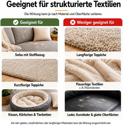 Tierhaarentferner Handschuh im 2er Set