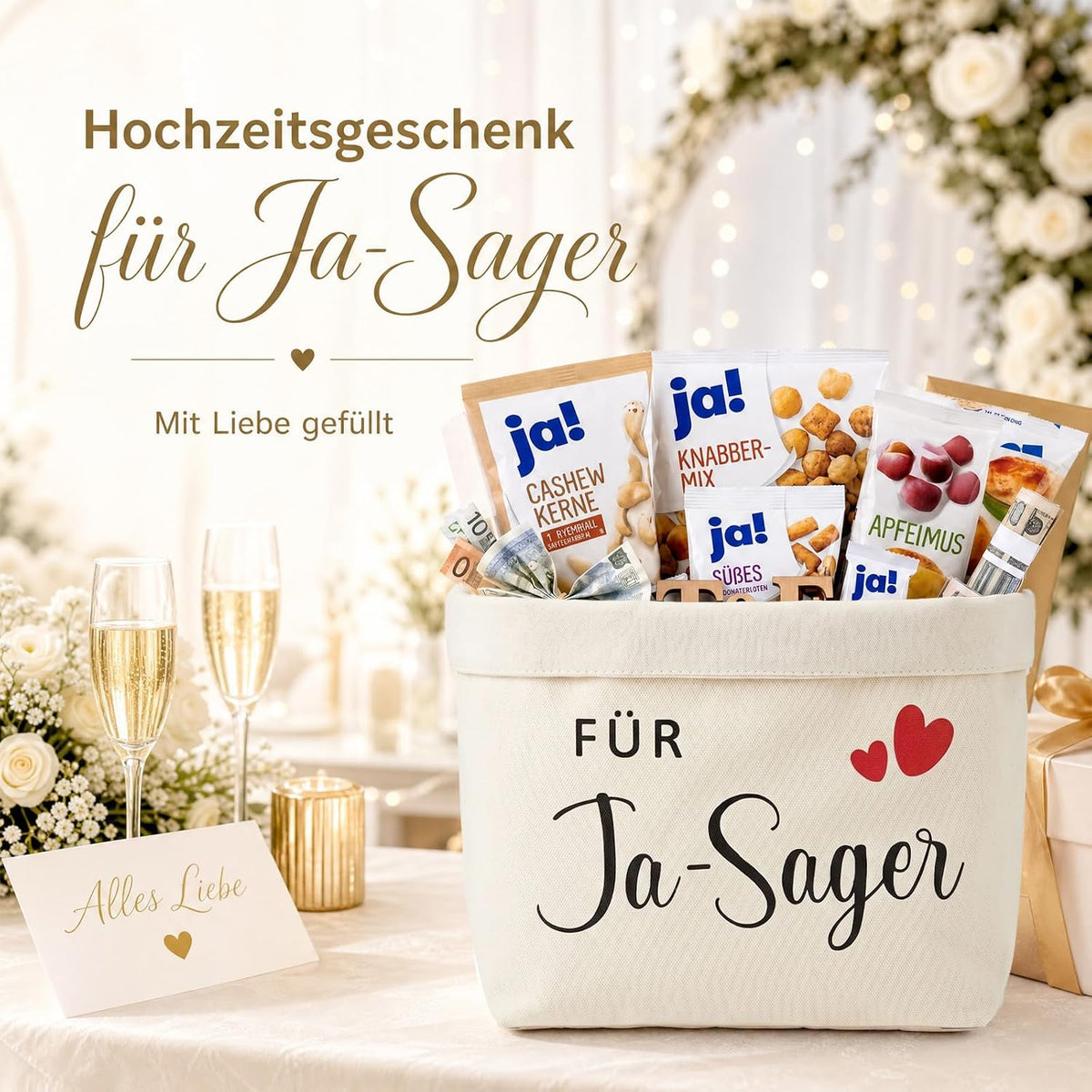 Hochzeit Geschenkkorb
