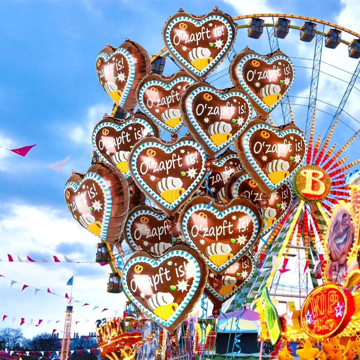 Oktoberfest Herzballons