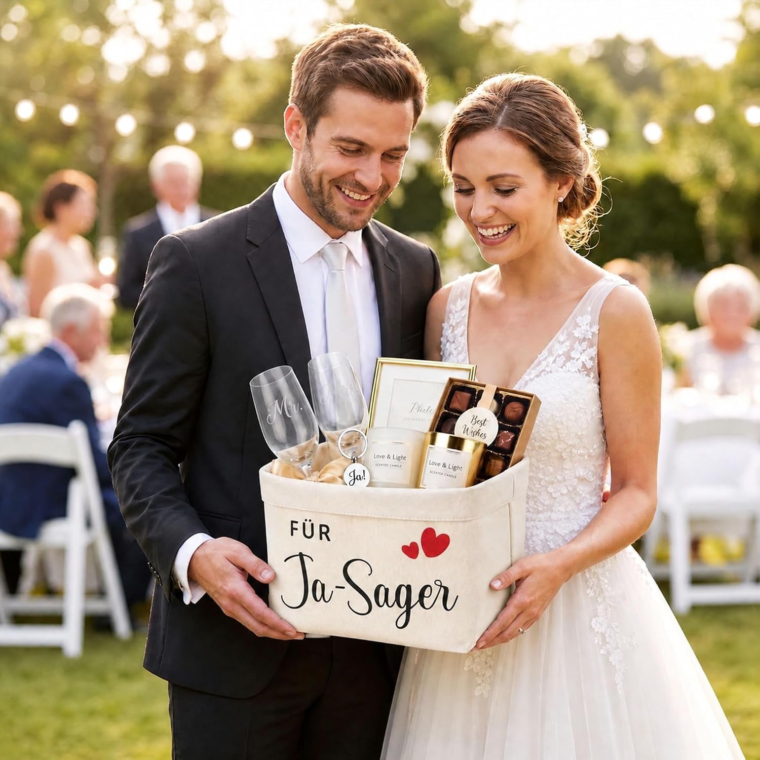 Hochzeit Geschenkkorb