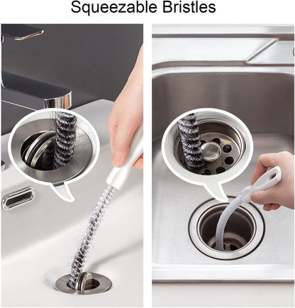 Flexible Abflussbürste im 2er Set