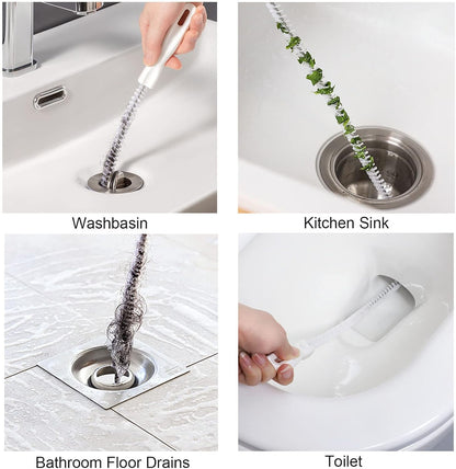 Flexible Abflussbürste im 2er Set